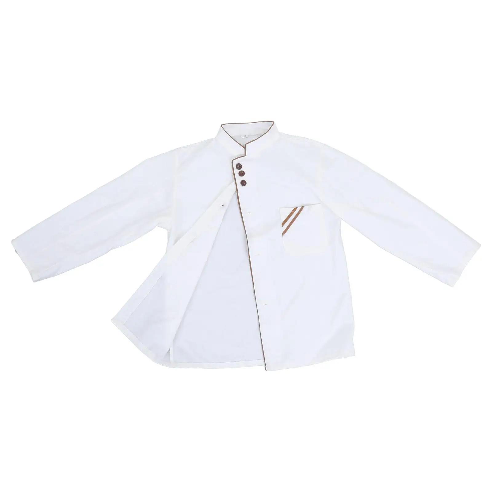Long Sleeve White Shirts Men Work Clothes Restaurant Apparel Oil Proof Easy Wash Durable Kitchen Supplies
Long Sleeve White Shirts Men Work Clothes Restaurant Apparel Oil Proof Easy Wash Durable Kitchen Supplies