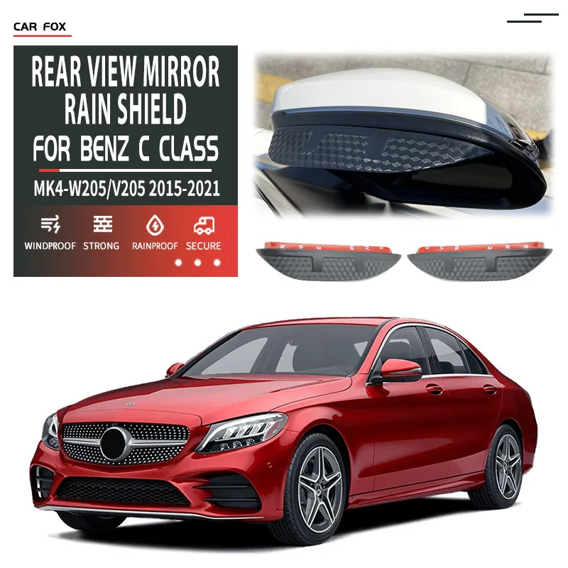 Для Benz C Class W203 W204 W205 W206 Углеродное волокно Автомобильное зеркало заднего вида Дождевик Защитный чехол Аксессуары для стайлинга автомобилей
Для Benz C Class W203 W204 W205 W206 Углеродное волокно Автомобильное зеркало заднего вида Дождевик Защитный чехол Аксессуары для стайлинга автомобилей