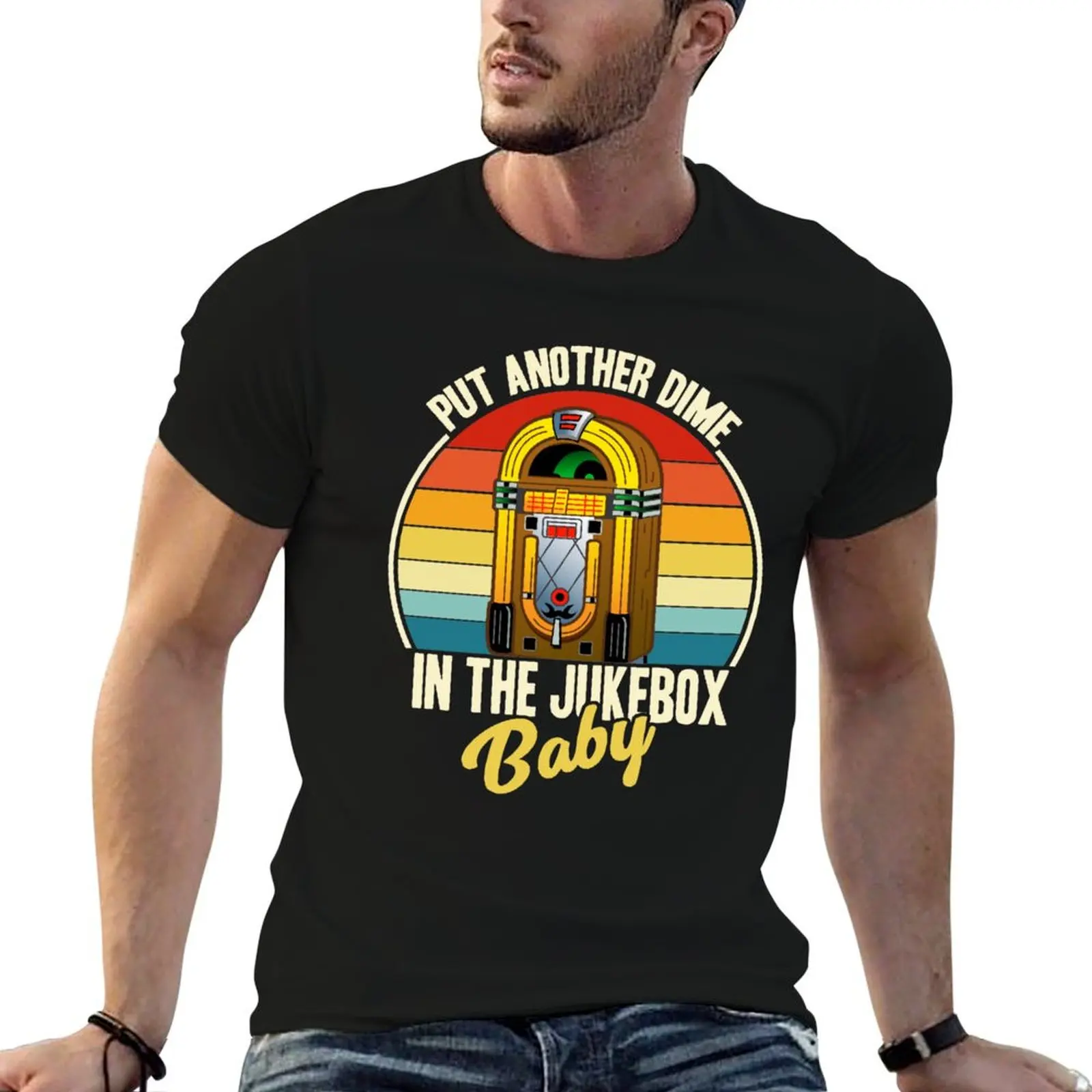 Put another dime in the jukebox baby T-Shirt cotton tshirt 100% anime tshirt t shirt man cotton T-shirt
Put another dime in the jukebox baby T-Shirt cotton tshirt 100% anime tshirt t shirt man cotton T-shirt