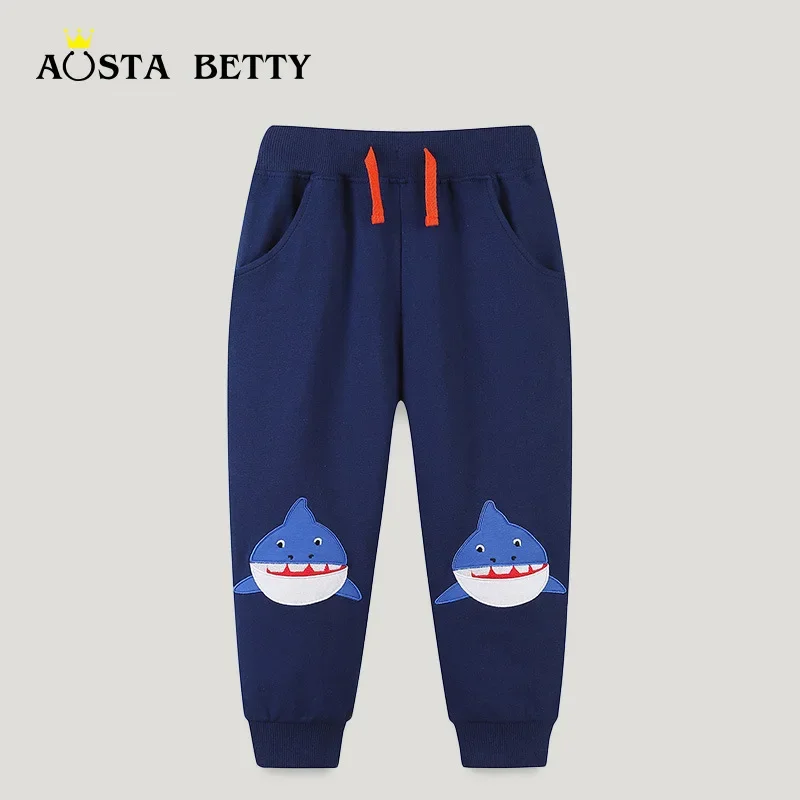 Aostabetty Fall New Boys' Sweatpants European and American Wind Children Cartoon Shark Pants
Aostabetty Fall New Boys' Sweatpants European and American Wind Children Cartoon Shark Pants