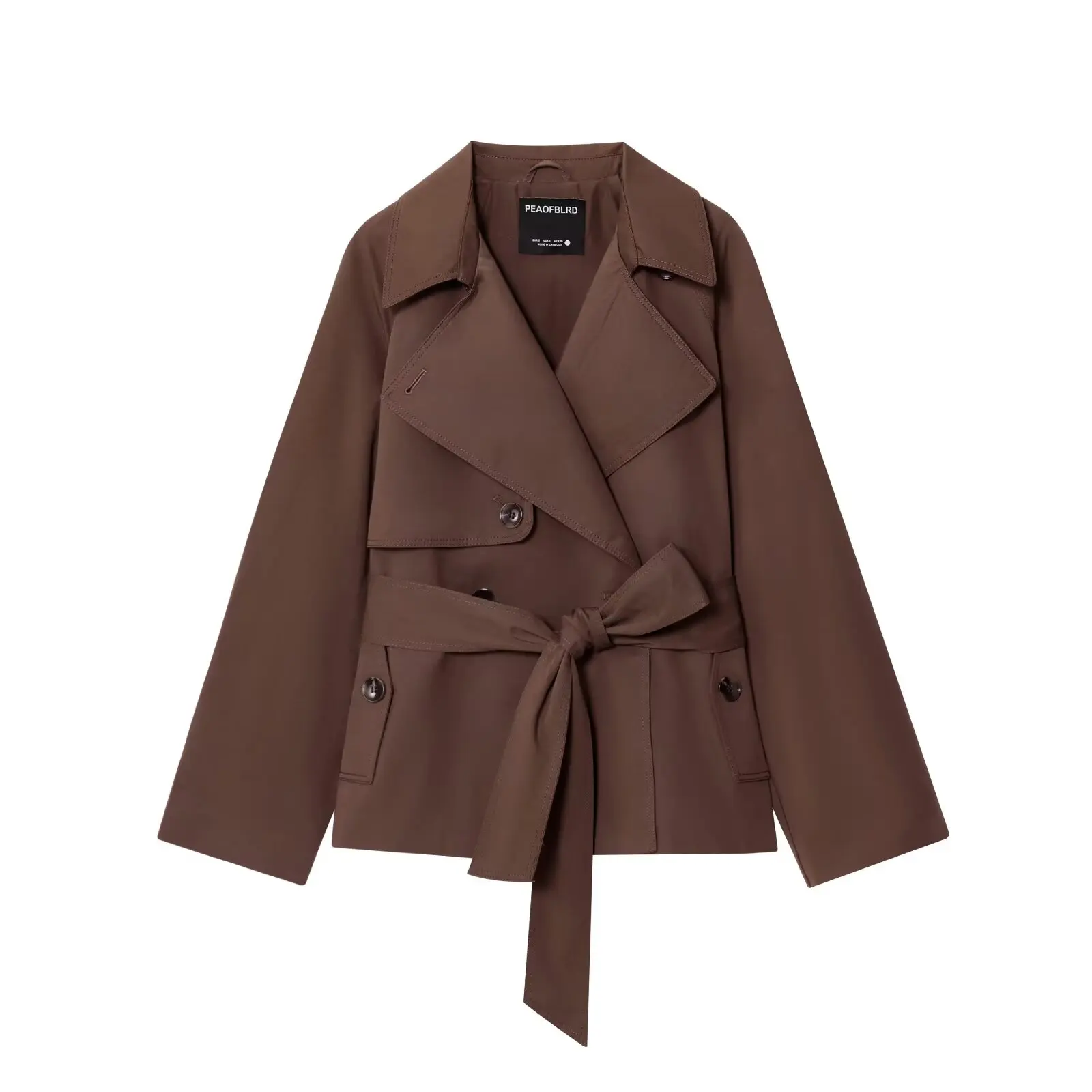 Autumn Trench Jackets Women's 2025 New Fashion Loose Belt Autumn Coats Chic Elegant Women's Street Warm Youth Outerwear Coats
Autumn Trench Jackets Women's 2025 New Fashion Loose Belt Autumn Coats Chic Elegant Women's Street Warm Youth Outerwear Coats