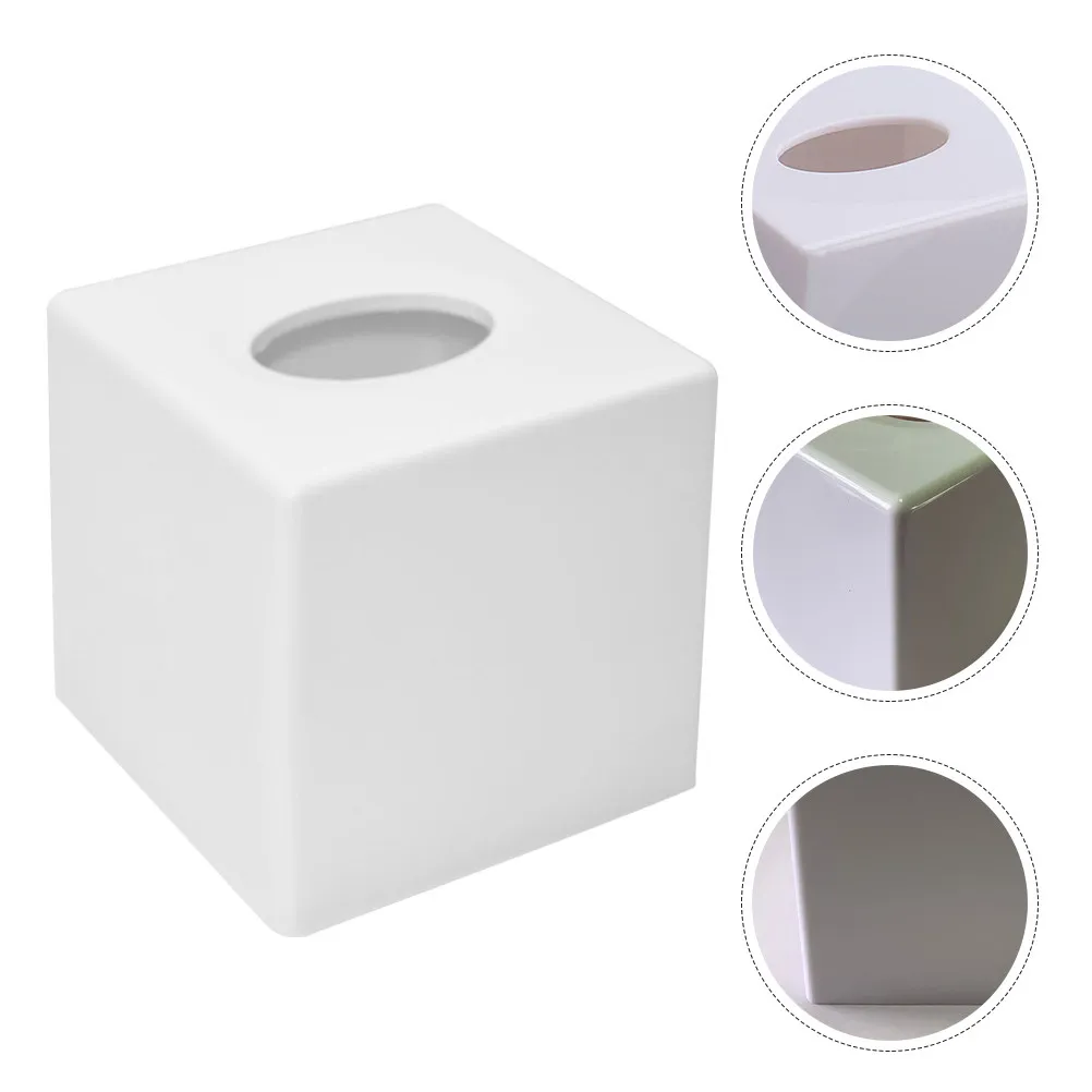 Square Plastic Tissue Box Holder Large Capacity Cover for Bathroom Vanity Desktop Office Car Napkin Storage Paper Towel
Square Plastic Tissue Box Holder Large Capacity Cover for Bathroom Vanity Desktop Office Car Napkin Storage Paper Towel