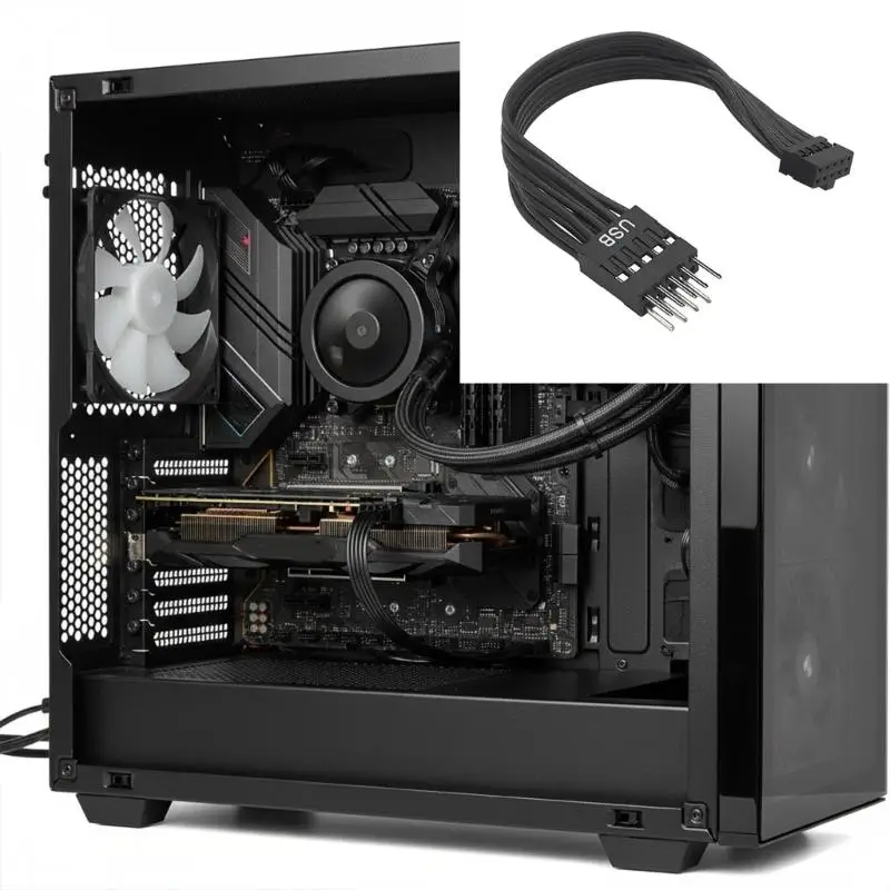 652F Эффективный удлинительный кабель-адаптер USB с 9-контактным разъемом на 10-контактный для настольных компьютеров, и чистоту
652F Эффективный удлинительный кабель-адаптер USB с 9-контактным разъемом на 10-контактный для настольных компьютеров, и чистоту