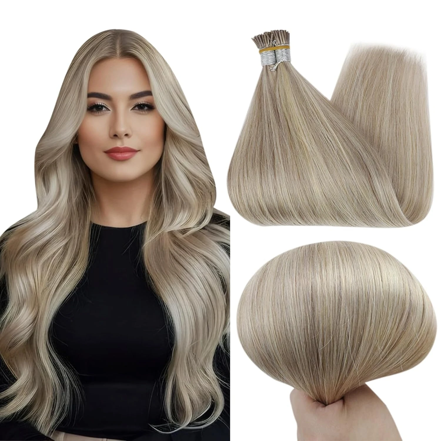 Full Shine I Tip Real Human Hair Extensions Fusion 100 Strands Stick Tip Natural Straight Soft Hair Extensions For Party
Full Shine I Tip Real Human Hair Extensions Fusion 100 Strands Stick Tip Natural Straight Soft Hair Extensions For Party