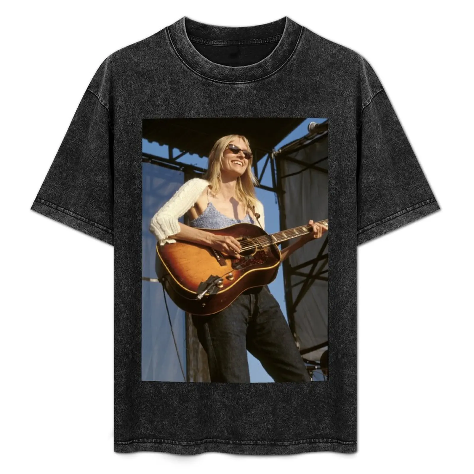 Aimee Mann Photograph T-Shirt Fashion Casual Short Sleeve Top
Aimee Mann Photograph T-Shirt Fashion Casual Short Sleeve Top