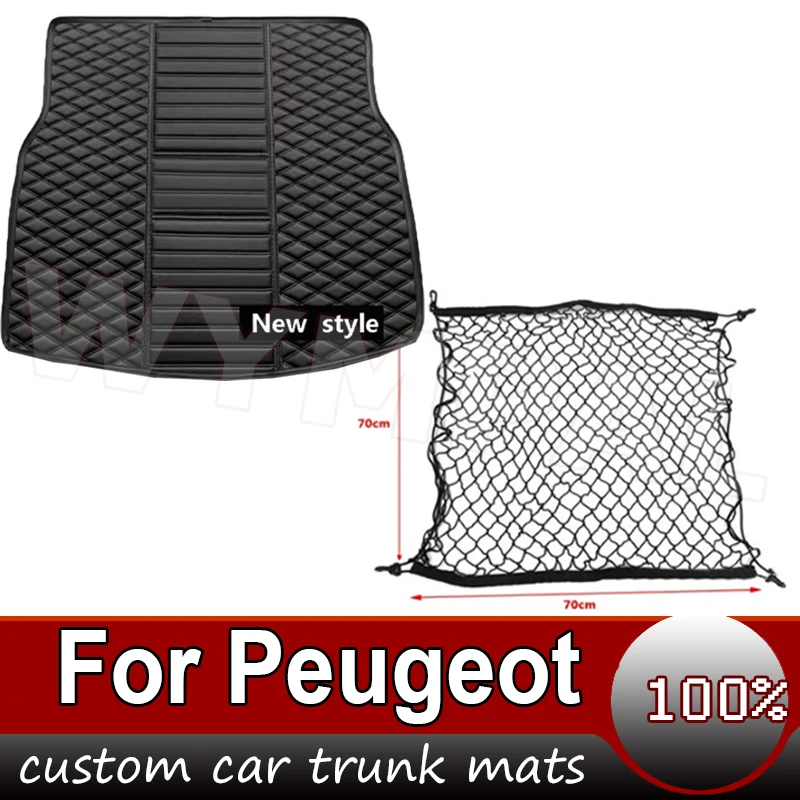 PU Leather Custom Car Trunk Mats for Peugeot 206 207 2008 2014-2019 2020-2022 Interior Details Car Accessories Carpet
PU Leather Custom Car Trunk Mats for Peugeot 206 207 2008 2014-2019 2020-2022 Interior Details Car Accessories Carpet