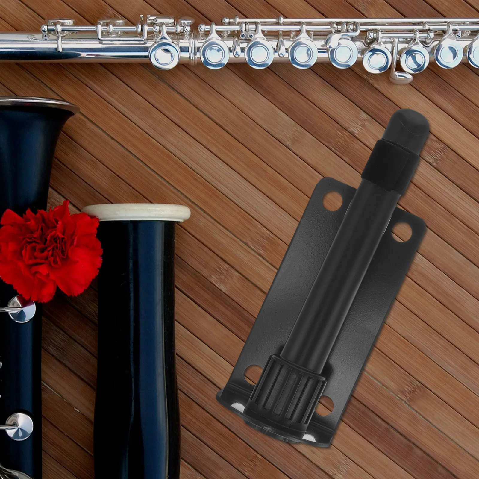 Flute Clarinet Wall Mount Musical Instruments Stand Metal Hanger Durable Wear Resistance Space Saving Wind Accessories
Flute Clarinet Wall Mount Musical Instruments Stand Metal Hanger Durable Wear Resistance Space Saving Wind Accessories