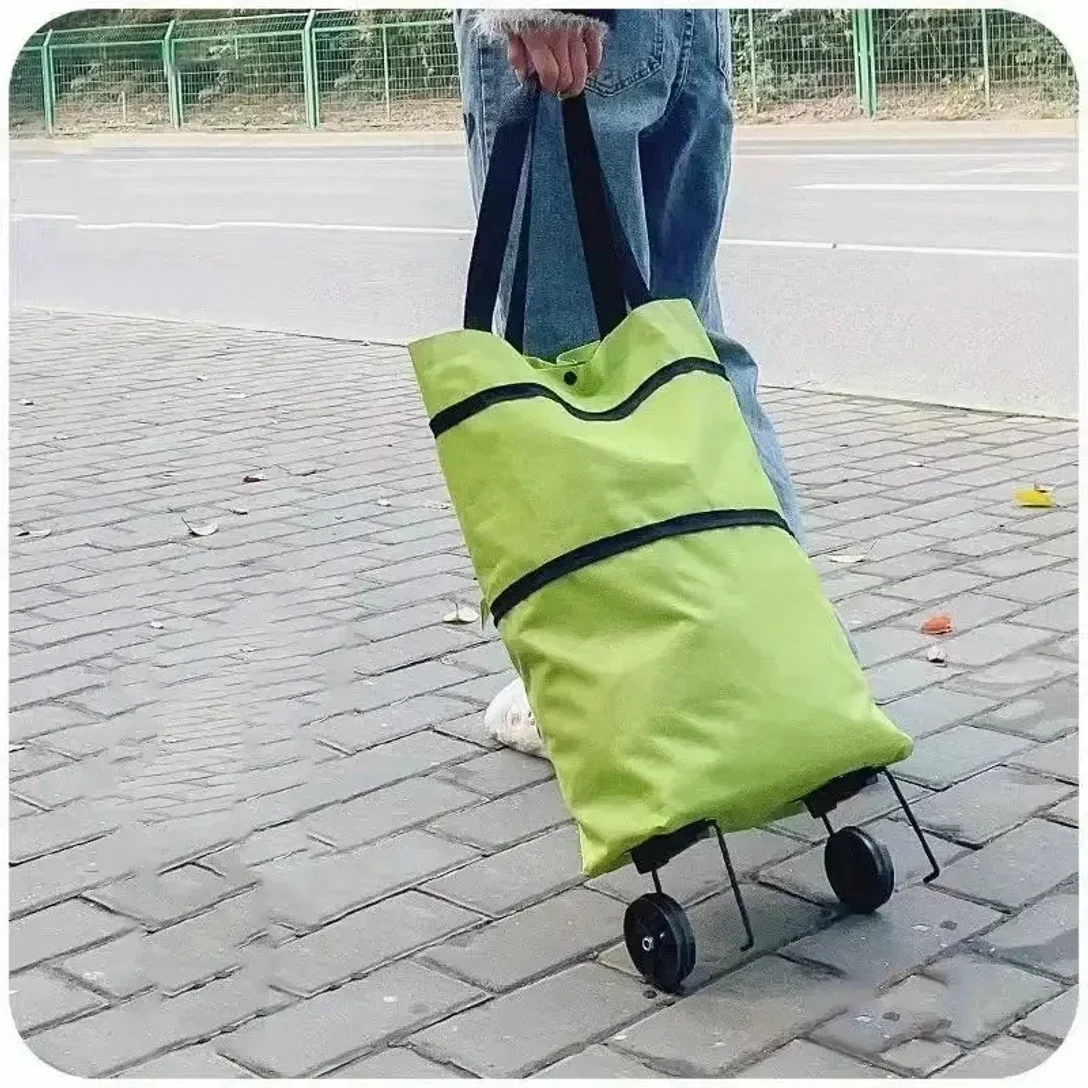 Foldable Portable Shopping Cart with Wheels | Lightweight Backpack-Style Hand Cart for Home Use
Foldable Portable Shopping Cart with Wheels | Lightweight Backpack-Style Hand Cart for Home Use