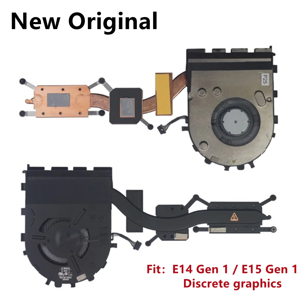 New Original For Laptop Lenovo ThinkPad E14 Gen 1 E15 CPU Cooling Fan Radiator Heatsink Discrete graphics version 5H40S72910
New Original For Laptop Lenovo ThinkPad E14 Gen 1 E15 CPU Cooling Fan Radiator Heatsink Discrete graphics version 5H40S72910