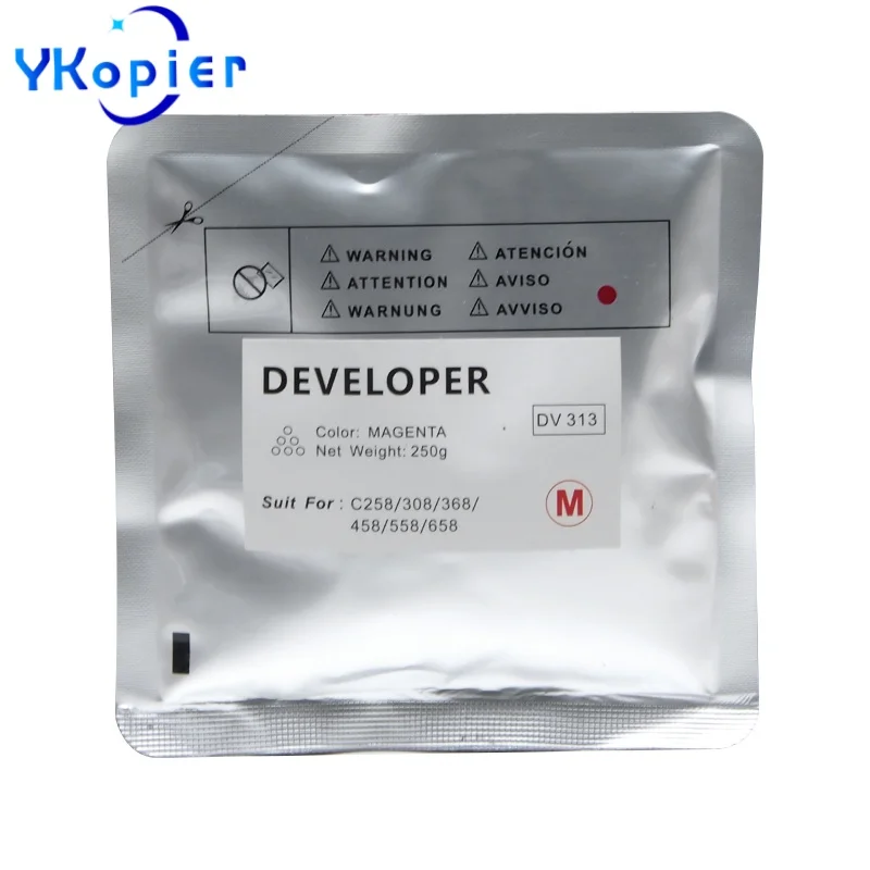 DV313 пурпурный порошок проявителя 250G для Konica Minolta Bizhub BH C258 C458 C658 C558 C308 C368 проявитель
DV313 пурпурный порошок проявителя 250G для Konica Minolta Bizhub BH C258 C458 C658 C558 C308 C368 проявитель