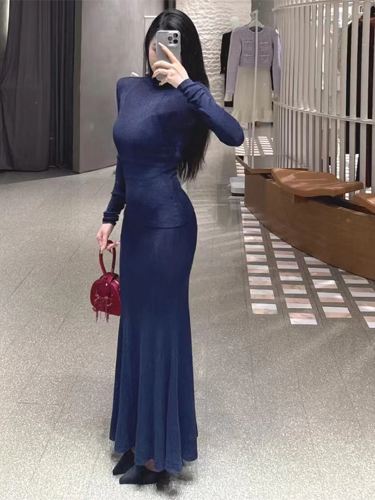 High neck knitwear half skirt set temperament hundred with stretch Slim knitWomen's two pieces set2025 spring new
High neck knitwear half skirt set temperament hundred with stretch Slim knitWomen's two pieces set2025 spring new