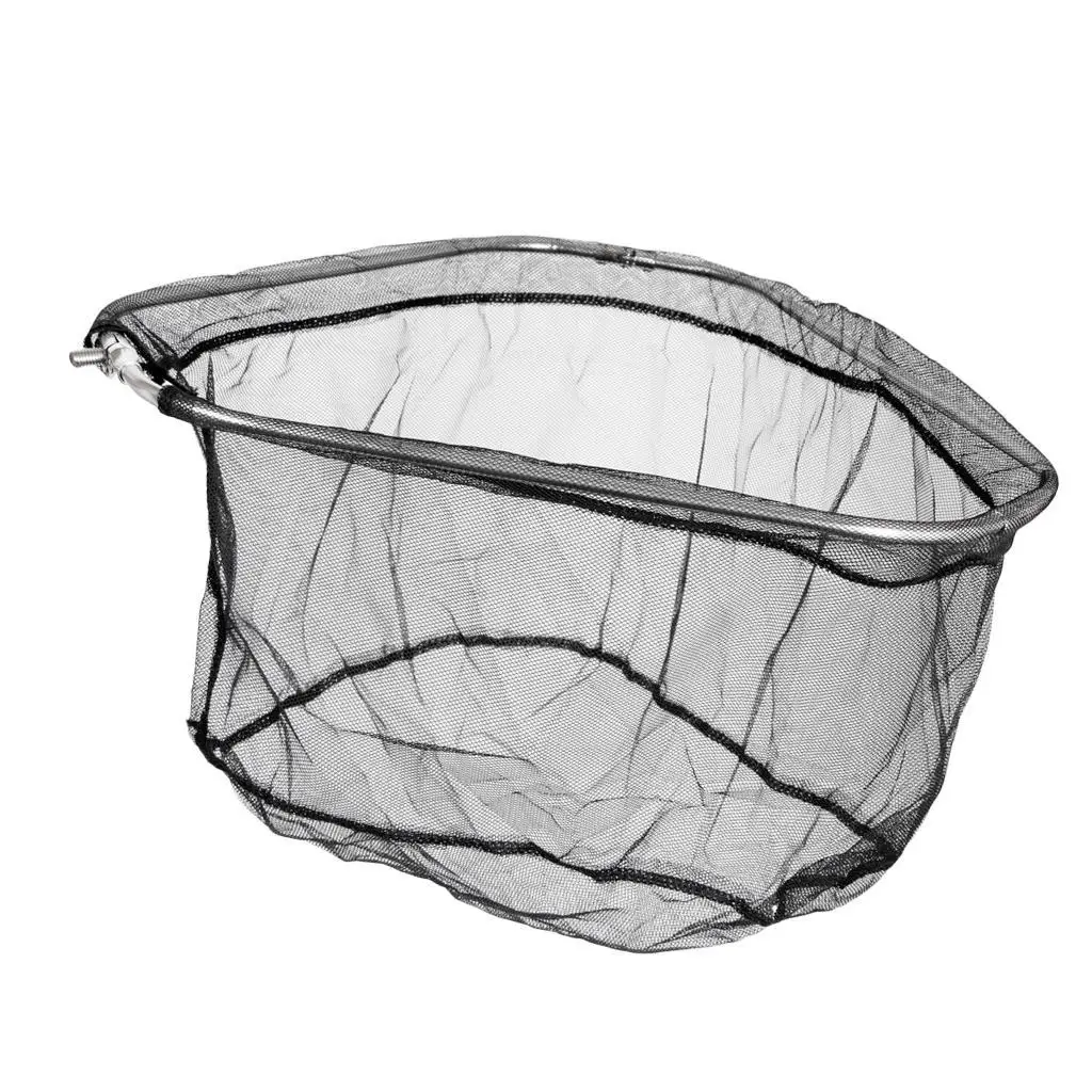 Folding Stainless Steel Triangle Frame Nylon Fishing Landing Net Head Black Accessories
Folding Stainless Steel Triangle Frame Nylon Fishing Landing Net Head Black Accessories