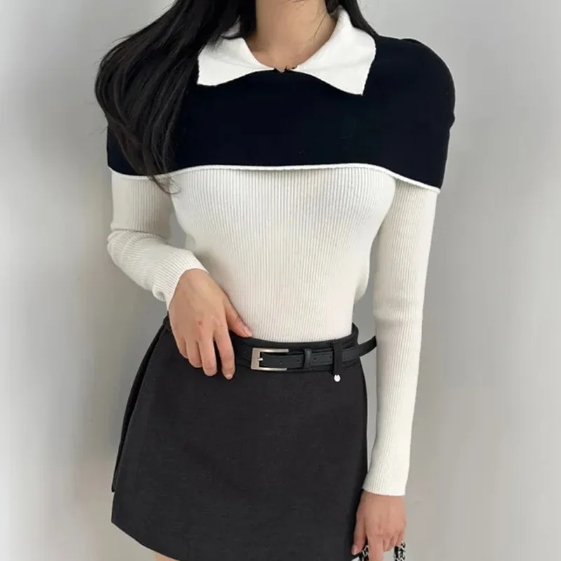 Slim Fit Korean Sle Color Blo Knitted Sweater Women's Inner Wear Spring 2026 Commute Sle Cotton Blend Crew Ne
Slim Fit Korean Sle Color Blo Knitted Sweater Women's Inner Wear Spring 2026 Commute Sle Cotton Blend Crew Ne