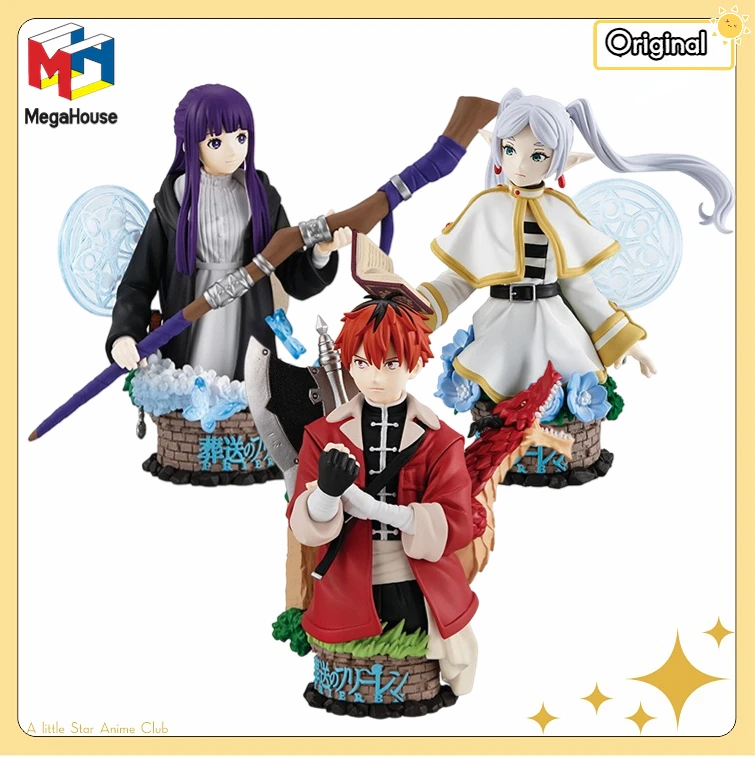 MegaHouse Puchirama Series EX Frieren: Beyond Journey's End Frieren/Fern/STARK Their Journey Model Anime Figures
MegaHouse Puchirama Series EX Frieren: Beyond Journey's End Frieren/Fern/STARK Their Journey Model Anime Figures
