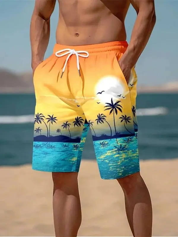 Loose Fit 3D Printed Sports Shorts for Men Comfortable Elastic Waist Polyester Fiber All Season Casual Wear XJGOOD Brand
Loose Fit 3D Printed Sports Shorts for Men Comfortable Elastic Waist Polyester Fiber All Season Casual Wear XJGOOD Brand