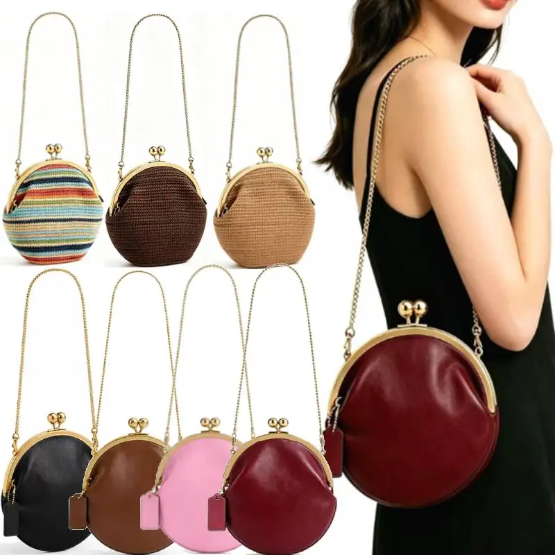 Women's Kiss Lock Bag PU/Straw Vintage Pouch Medium Top Handle Handbags Kiss Clasp Shoulder Bags Tote Purse Messenger Clutch
Women's Kiss Lock Bag PU/Straw Vintage Pouch Medium Top Handle Handbags Kiss Clasp Shoulder Bags Tote Purse Messenger Clutch