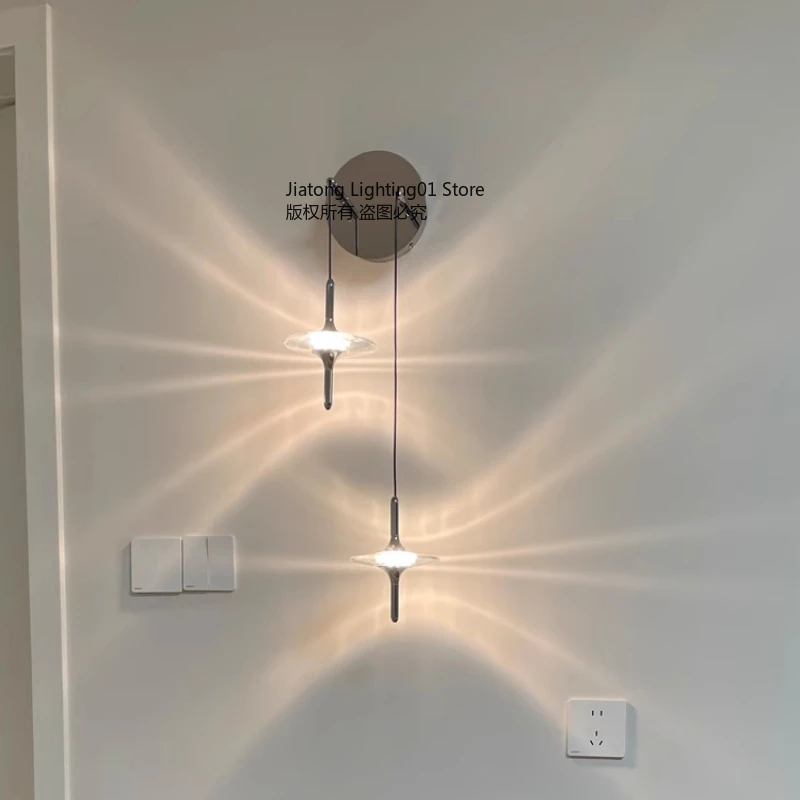 Italian Star Art Crystal Wall Lamp for Bedroom Living Room Crystal Beside Bed Modern Minimalist Bauhaus Design Lighting Fixture
Italian Star Art Crystal Wall Lamp for Bedroom Living Room Crystal Beside Bed Modern Minimalist Bauhaus Design Lighting Fixture
