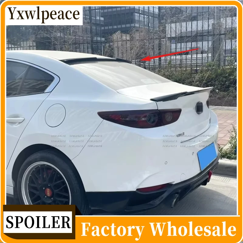 For New Mazda 3 Axela 2019-2023 High Quality ABS Unpainted Color Rear Window Roof Spoiler Wings Modified Accessories
For New Mazda 3 Axela 2019-2023 High Quality ABS Unpainted Color Rear Window Roof Spoiler Wings Modified Accessories