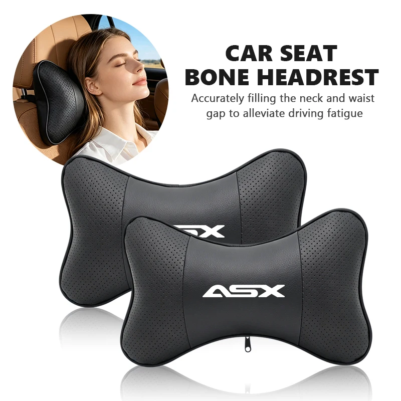For Mitsubishi Leather Car Pillows Headrest Neck Rest Support Seat Accessories ASX Lancer Pajero Outlander Colt Galant L200
For Mitsubishi Leather Car Pillows Headrest Neck Rest Support Seat Accessories ASX Lancer Pajero Outlander Colt Galant L200