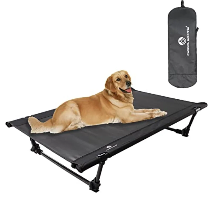 Folding Elevated Dog Bed Portable Collapsible Raised Dog Cots Cooling Pet Bed with Aluminum Frame, Lever Locking System, Breath
Folding Elevated Dog Bed Portable Collapsible Raised Dog Cots Cooling Pet Bed with Aluminum Frame, Lever Locking System, Breath