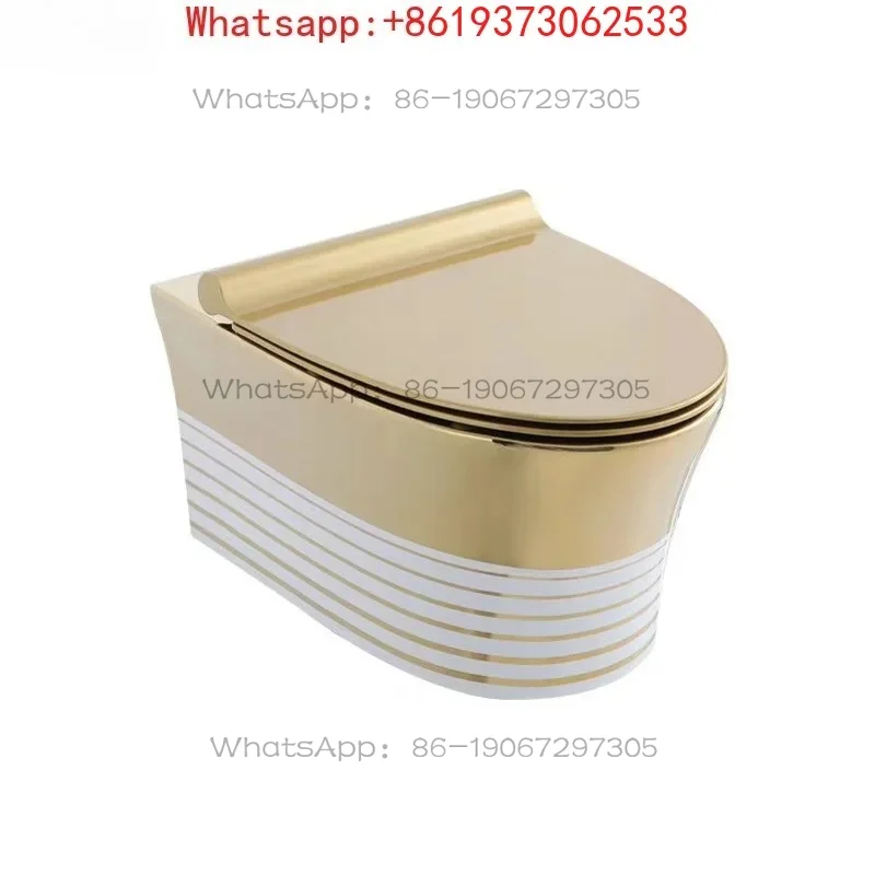 Local Tyrant Gold Hanging Toilet, Silver Wall-mounted Toilet, Black Hanging Toilet, Hidden Horizontal Water-saving Toilet.
Local Tyrant Gold Hanging Toilet, Silver Wall-mounted Toilet, Black Hanging Toilet, Hidden Horizontal Water-saving Toilet.