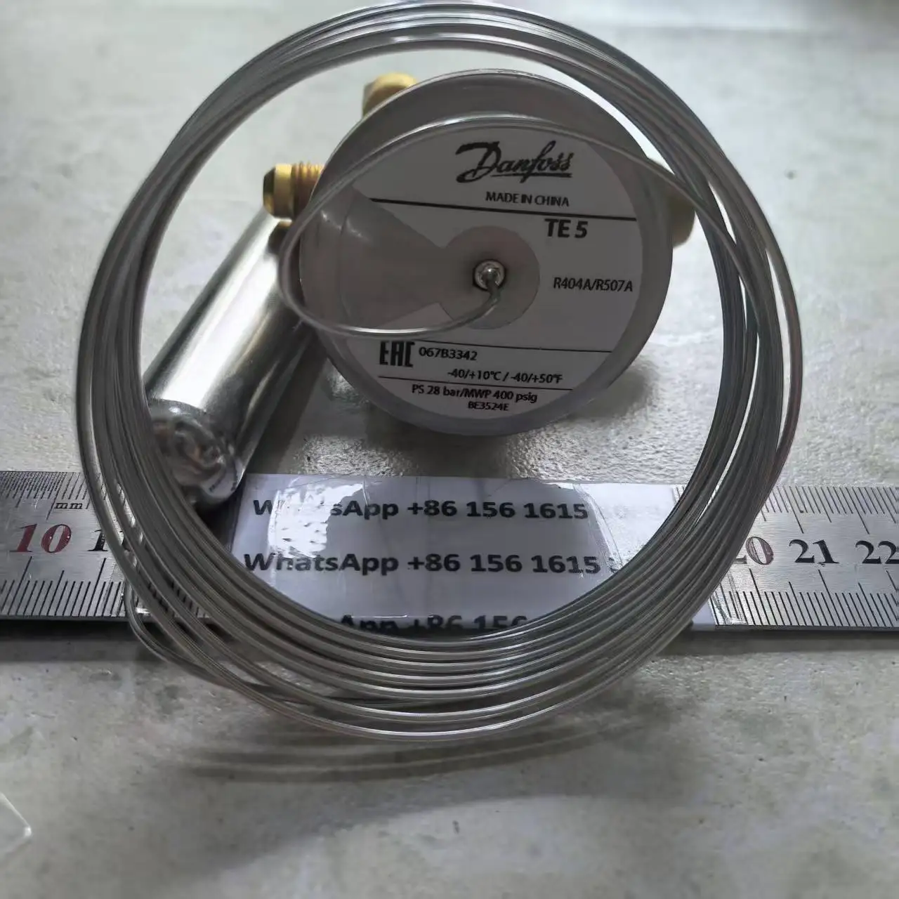 Danfoss thermal expansion valve temperature sensing bulb TES5/TE5 067B3250 067B3267 067B3251 067B3342 067B3343 067B3344 067B3358
Danfoss thermal expansion valve temperature sensing bulb TES5/TE5 067B3250 067B3267 067B3251 067B3342 067B3343 067B3344 067B3358