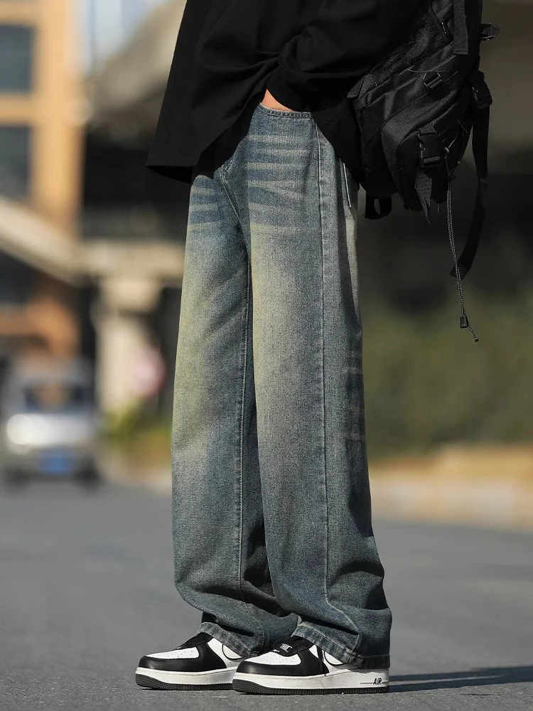 La Chapelle American Retro Men's Jeans Summer Casual Loose Straight Leg Micro Flared High Street Wide Leg Long Pants
La Chapelle American Retro Men's Jeans Summer Casual Loose Straight Leg Micro Flared High Street Wide Leg Long Pants