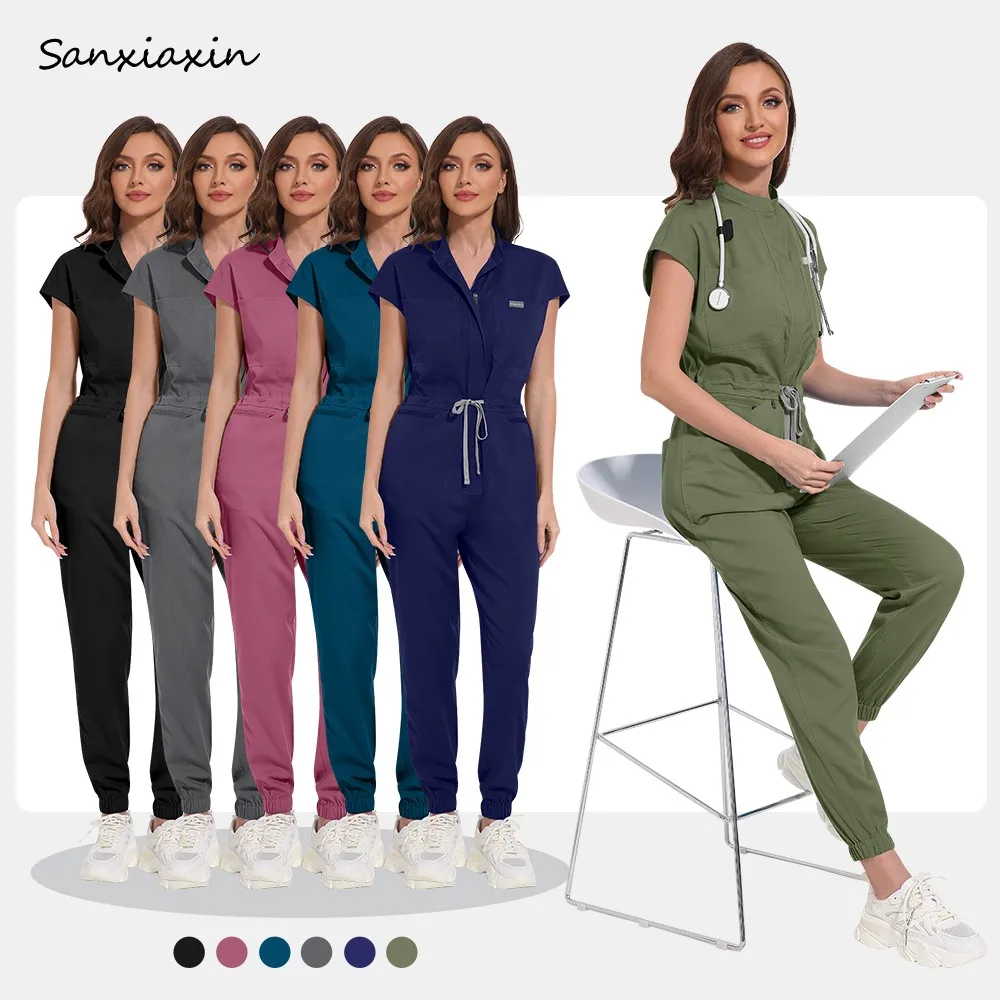 Multicolor Doctor Nursing Uniform Short Sleeve Nurse Scrubs Jumpsuits Pet Medical Clinical Uniform Beauty Salon Spa Work Clothes
Multicolor Doctor Nursing Uniform Short Sleeve Nurse Scrubs Jumpsuits Pet Medical Clinical Uniform Beauty Salon Spa Work Clothes
