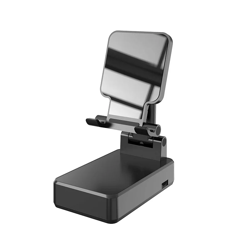 Desktop multifunctional wireless charging phone holder with a battery capacity of 5000 MAH
Desktop multifunctional wireless charging phone holder with a battery capacity of 5000 MAH