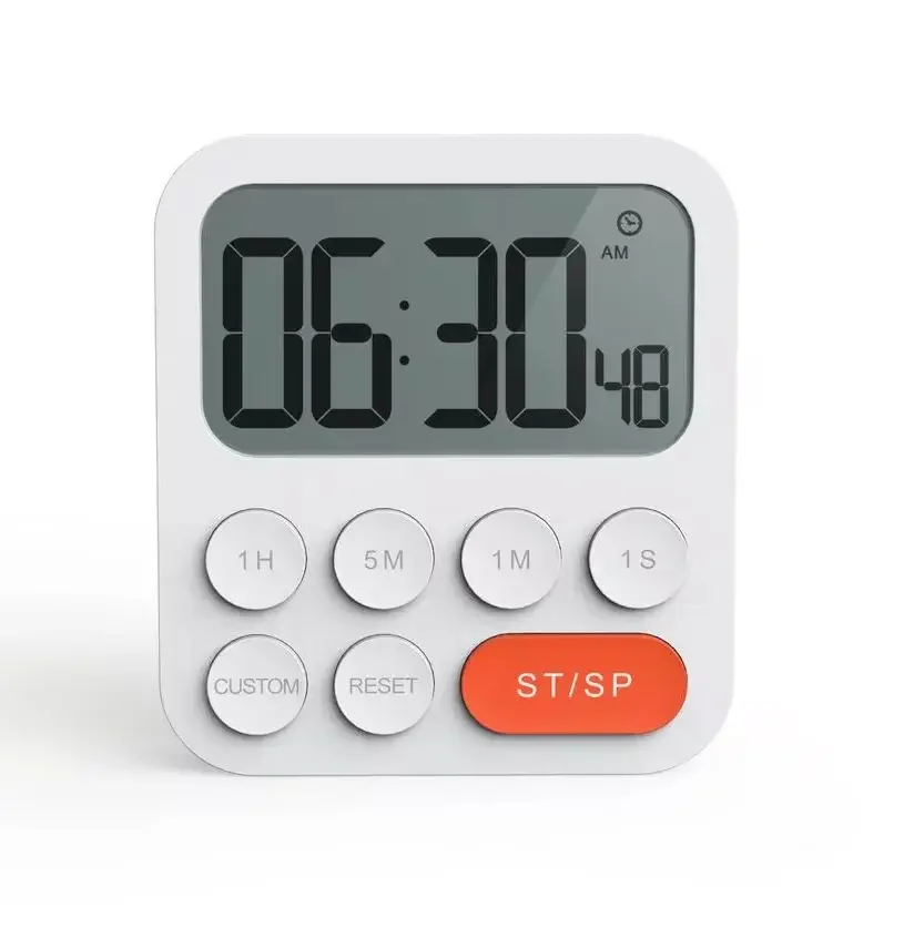 LCD Digital Timer Countdown Stopwatch Home Kitchen Cooking Clock Time Timer for Baking Stopwatch Shower Fitness Classroom Study
LCD Digital Timer Countdown Stopwatch Home Kitchen Cooking Clock Time Timer for Baking Stopwatch Shower Fitness Classroom Study