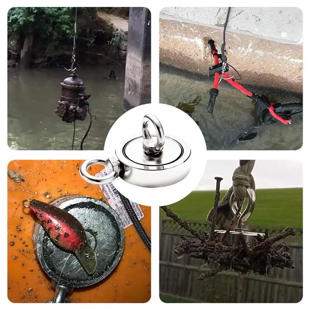 Double-Sided Magnet Fishing Kit With Case, Premium Fishing Magnet Kit For Retrieving Items In River, Lake, Beach, Lawn.
Double-Sided Magnet Fishing Kit With Case, Premium Fishing Magnet Kit For Retrieving Items In River, Lake, Beach, Lawn.