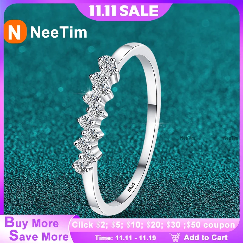 NeeTim полные 1,5 мм D кольца с муассанитом для женщин, стерлинговое серебро 925 пробы, лабораторное обручальное кольцо с бриллиантами, штабелируемое кольцо, драгоценный камень GRA
NeeTim полные 1,5 мм D кольца с муассанитом для женщин, стерлинговое серебро 925 пробы, лабораторное обручальное кольцо с бриллиантами, штабелируемое кольцо, драгоценный камень GRA