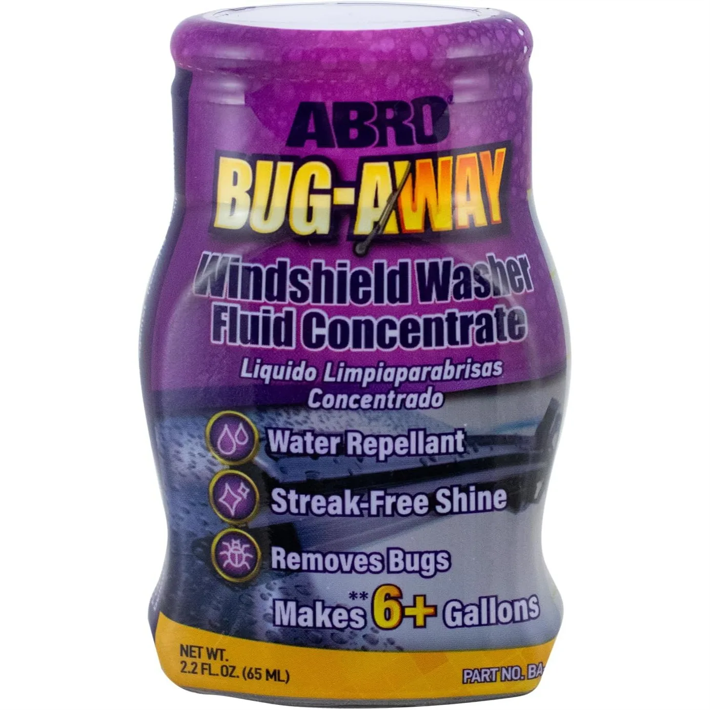 Bug-Away Windshield Washer Fluid Concentrate Makes 6+ Gallons for Cars Trucks SUVs
Bug-Away Windshield Washer Fluid Concentrate Makes 6+ Gallons for Cars Trucks SUVs