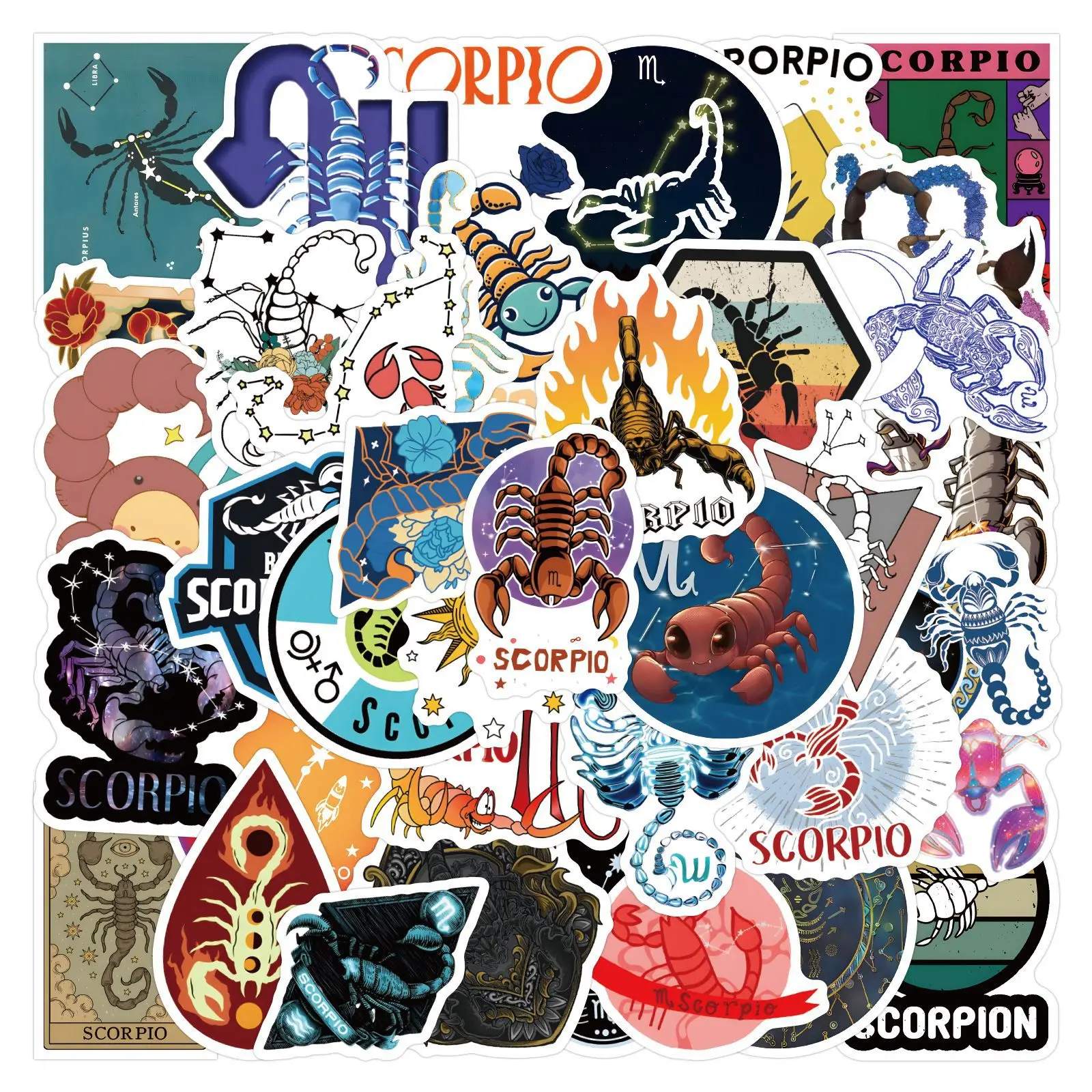 10/50PCS Twelve Horoscope Water Signs Scorpio Doodle Cartoon Style Decorative Waterproof Stickers Kids Toy
10/50PCS Twelve Horoscope Water Signs Scorpio Doodle Cartoon Style Decorative Waterproof Stickers Kids Toy
