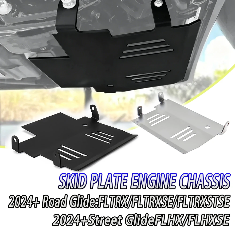 Skid Plate Lower Engine Chassis Protector Black and Silver For Harley CVO Road Glide FLTRXSE 2024 New motorcycle accessories
Skid Plate Lower Engine Chassis Protector Black and Silver For Harley CVO Road Glide FLTRXSE 2024 New motorcycle accessories