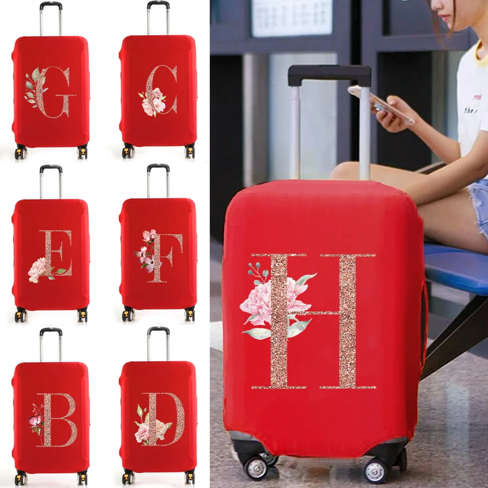 Luggage Cover for 18-32 Inch Suitcase Protector Travel Accessories New Rose Gold Letter Thicker Elastic Dust Cover Trolley Case
Luggage Cover for 18-32 Inch Suitcase Protector Travel Accessories New Rose Gold Letter Thicker Elastic Dust Cover Trolley Case