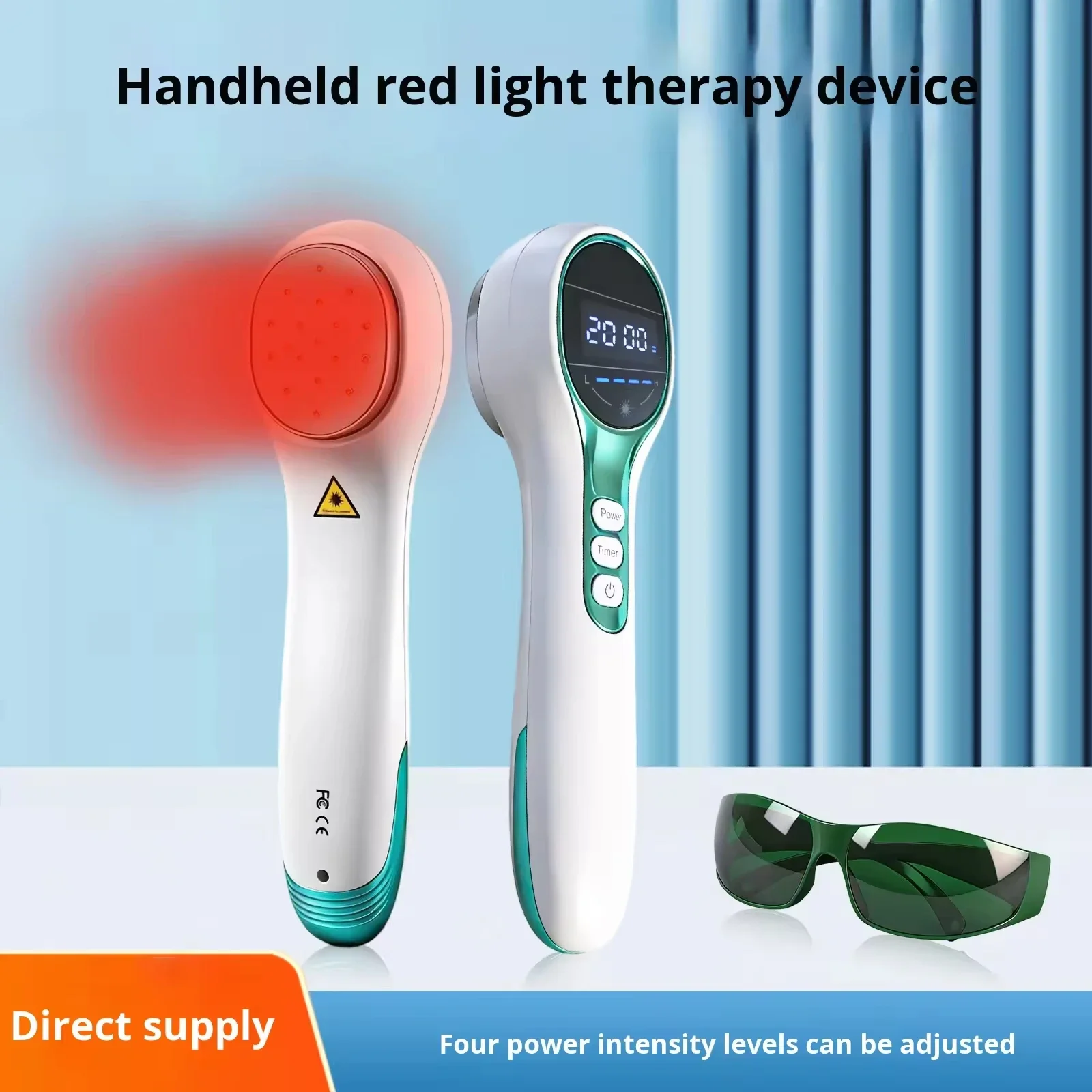 650+808nm Portable Laser Therapy for Body Pain Relief, Deep Tissue Relieve Pain, Joint and Muscle Care
650+808nm Portable Laser Therapy for Body Pain Relief, Deep Tissue Relieve Pain, Joint and Muscle Care