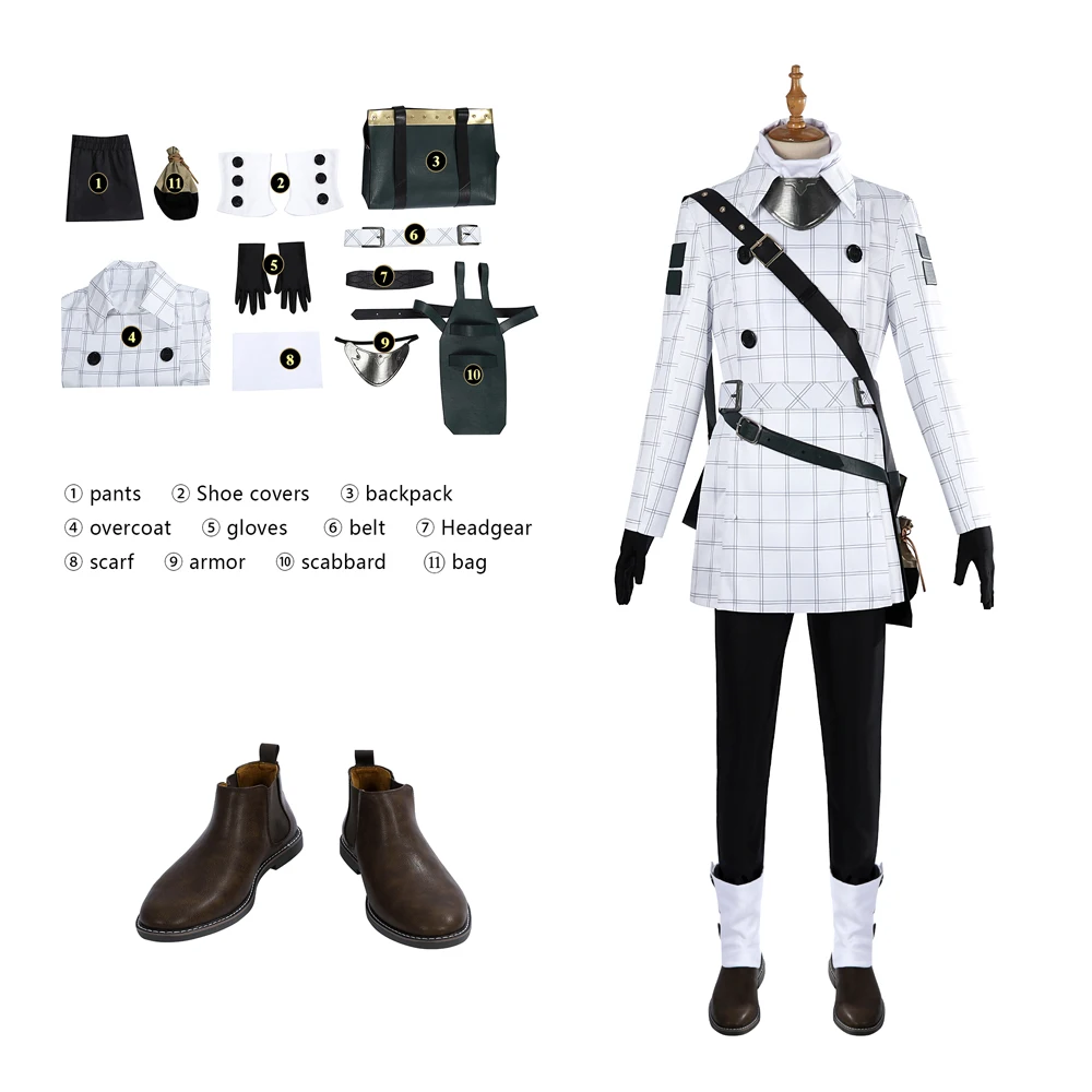 New Game Metaphor: ReFantazio Elda Youth Role-Playing Costume Halloween Carnival Party Costume
New Game Metaphor: ReFantazio Elda Youth Role-Playing Costume Halloween Carnival Party Costume