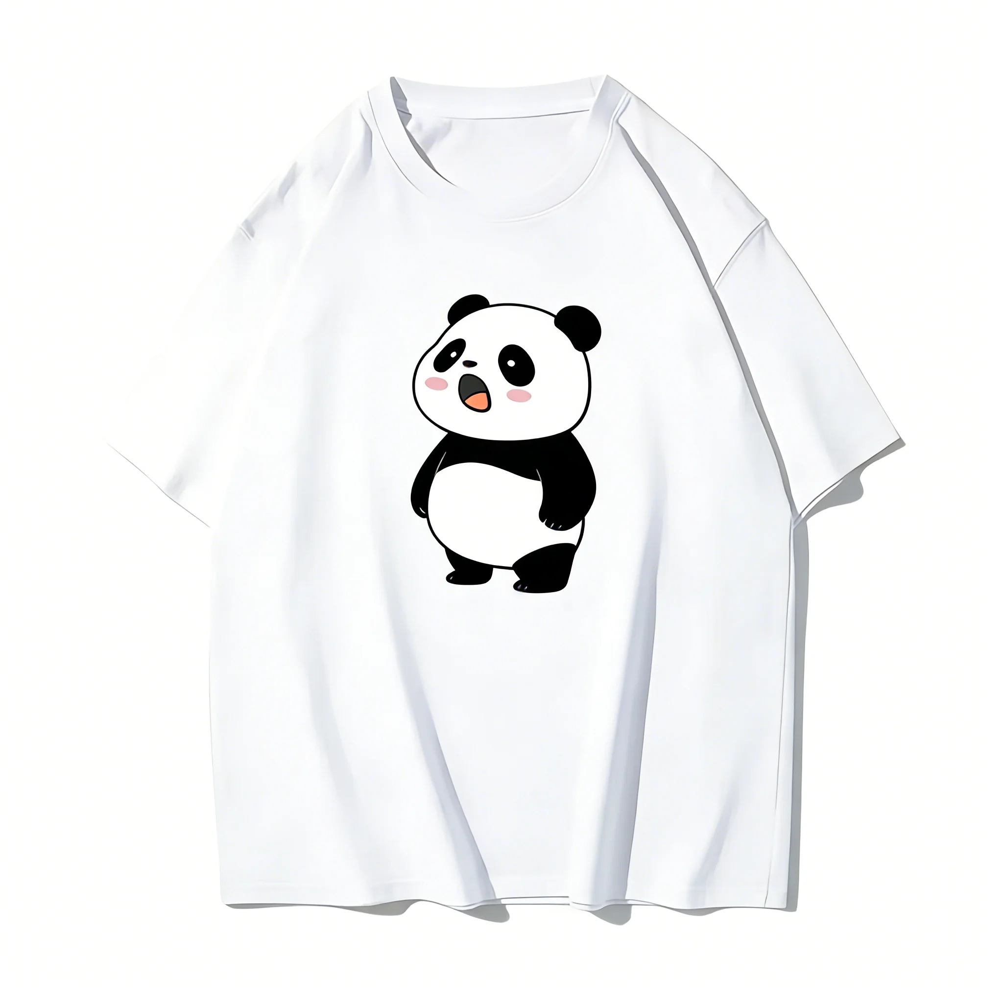 Zagros Kawaii Cute Panda Print T-shirt Casual Unisex Short Sleeve Cotton Top Summer Streetwear For Animal Lovers
Zagros Kawaii Cute Panda Print T-shirt Casual Unisex Short Sleeve Cotton Top Summer Streetwear For Animal Lovers