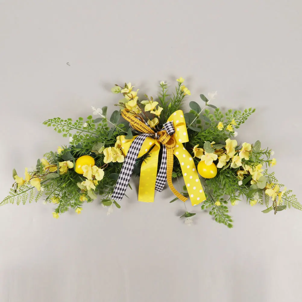 Simulation Flower Door Hanging Artificial Lemon Decor Home Wall Ornament Wedding Spring Front Fake Wreath Pendant Vivid
Simulation Flower Door Hanging Artificial Lemon Decor Home Wall Ornament Wedding Spring Front Fake Wreath Pendant Vivid