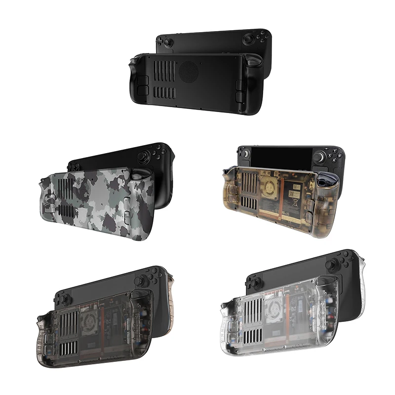 Steam Deck Back Cover Host Replaceable Heat Dissipation Hole Back Cover Transparent Black Camouflage Color Console Cooling Shell
Steam Deck Back Cover Host Replaceable Heat Dissipation Hole Back Cover Transparent Black Camouflage Color Console Cooling Shell