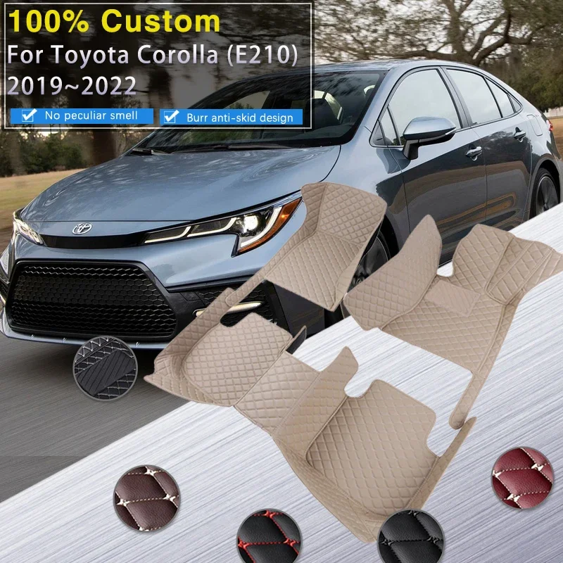 Полные автомобильные коврики для Toyota Corolla Auris E210 Suzuki Swace 2019 ~ 2022 Ковры Коврики Кожаный напольный коврик Автомобильные аксессуары Interi
Полные автомобильные коврики для Toyota Corolla Auris E210 Suzuki Swace 2019 ~ 2022 Ковры Коврики Кожаный напольный коврик Автомобильные аксессуары Interi