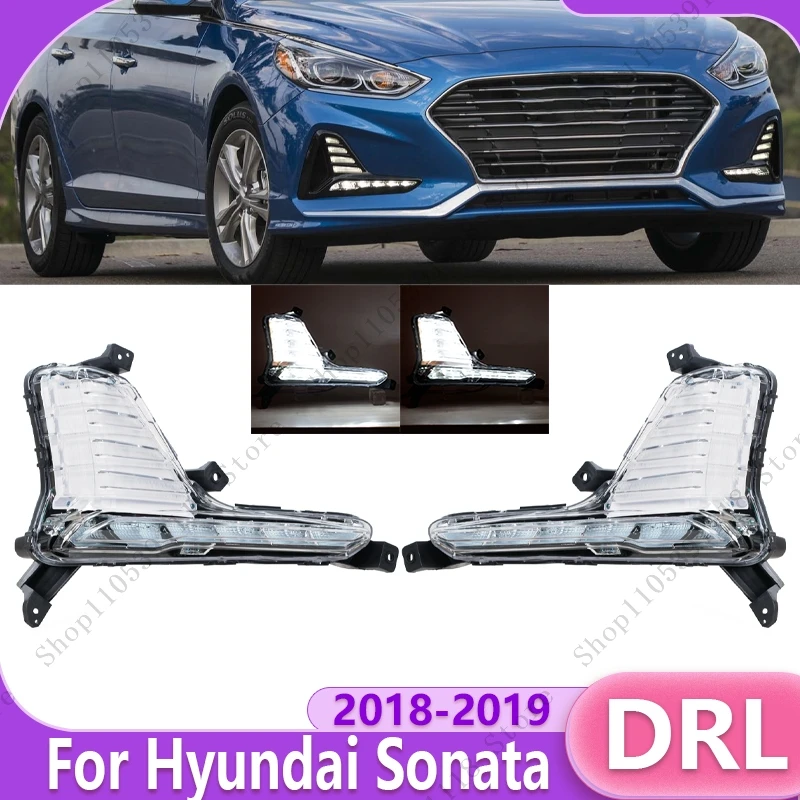 For Hyundai Sonata 2018 2019 Car Front Bumper Daytime Running Light DRL Fog Lamp Turn SIgnal Light Driving Light Fog Lamp
For Hyundai Sonata 2018 2019 Car Front Bumper Daytime Running Light DRL Fog Lamp Turn SIgnal Light Driving Light Fog Lamp