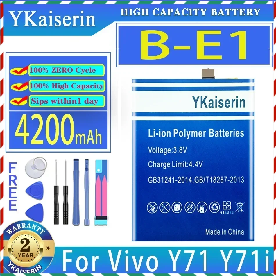 Ykaisсеребрин 4200 мАч, запасная батарея для Vivo Y71i Y73 1801i 1724 Y71, Фотоэлементы
Ykaisсеребрин 4200 мАч, запасная батарея для Vivo Y71i Y73 1801i 1724 Y71, Фотоэлементы