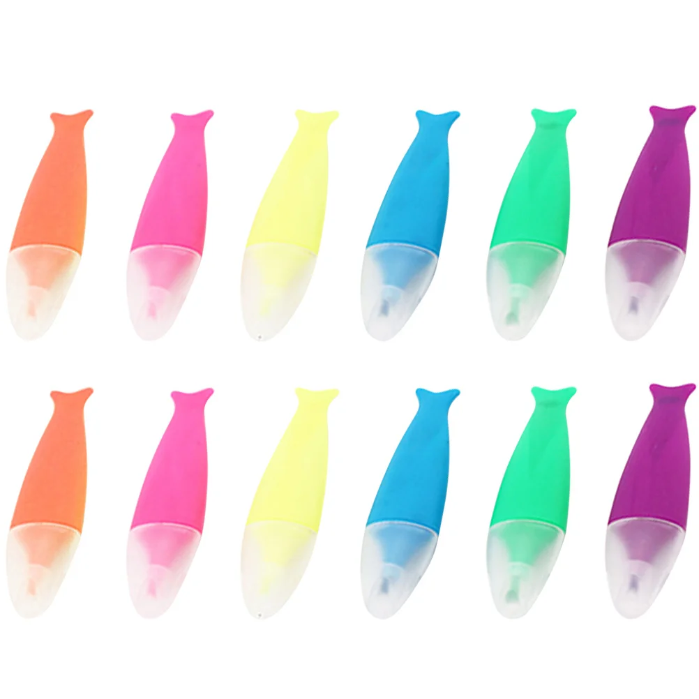 12pcs Watercolor Pens Highlighters Colored Markers Office Supplies Crafts Student Fluorescent Highlighters Gifts
12pcs Watercolor Pens Highlighters Colored Markers Office Supplies Crafts Student Fluorescent Highlighters Gifts