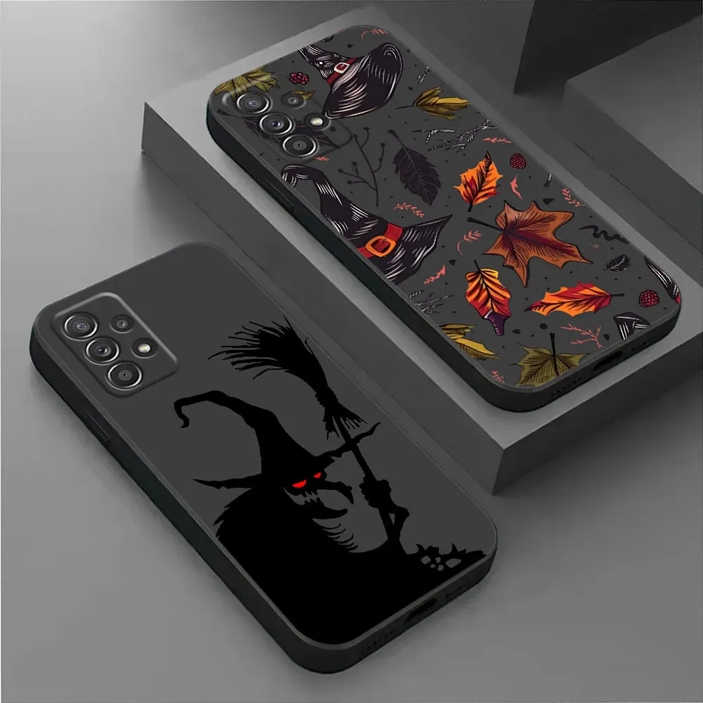 Halloween Witch Hat Bat For Samsung Galaxy A56 Case A36 A26 A17 A16 A07 A55 A54 A52S A53 5G A51 A34 A35 A33 A32 A72 A71 A7 Cover
Halloween Witch Hat Bat For Samsung Galaxy A56 Case A36 A26 A17 A16 A07 A55 A54 A52S A53 5G A51 A34 A35 A33 A32 A72 A71 A7 Cover