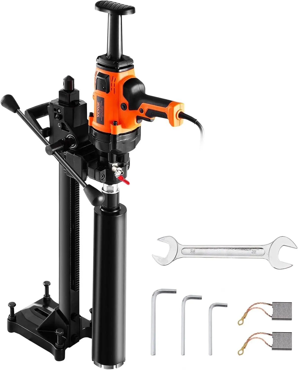 2 in1 Handheld and Stand-mount Drill, 0.8-6.3in Drilling Diameter Rig with Stand and Bit, 2000W Concrete Core For
2 in1 Handheld and Stand-mount Drill, 0.8-6.3in Drilling Diameter Rig with Stand and Bit, 2000W Concrete Core For