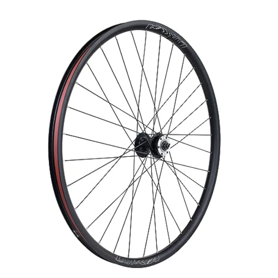 26 Inch Bicycle Wheelset - 14Gx32H Spokes with ED Brass Nipples - 100mm Front/135mm Rear QR Hubs - 6-Bolt Disc Brake Compatible Release for 6-9 Speed Bikes
26 Inch Bicycle Wheelset - 14Gx32H Spokes with ED Brass Nipples - 100mm Front/135mm Rear QR Hubs - 6-Bolt Disc Brake Compatible Release for 6-9 Speed Bikes