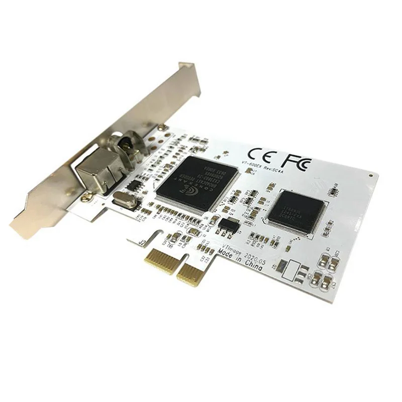 Плата расширения PCIE для видеонаблюдения HD 640X48 0, Плата видеозахвата со встроенным чипом CX23881
Плата расширения PCIE для видеонаблюдения HD 640X48 0, Плата видеозахвата со встроенным чипом CX23881