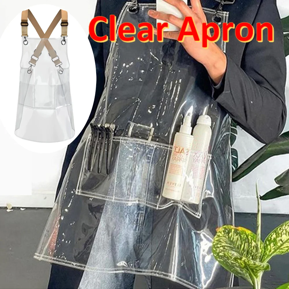 Fashion Kitchen Apron Woman Men Transparent Apron for Restaurant Hairdresser Cafe Bar Beauty Nails Studios Uniform Chef Apron
Fashion Kitchen Apron Woman Men Transparent Apron for Restaurant Hairdresser Cafe Bar Beauty Nails Studios Uniform Chef Apron